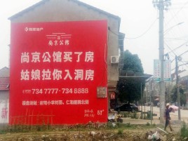  孟州墙体广告在乡镇、农村市场的媒体优势