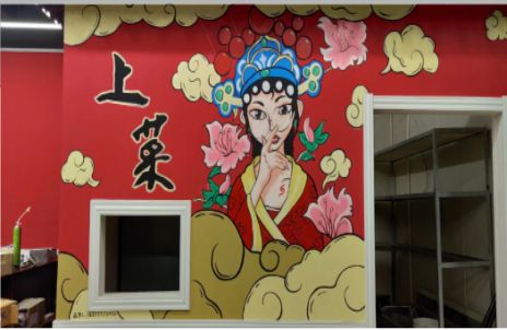  孟州墙体彩绘的发展和应用