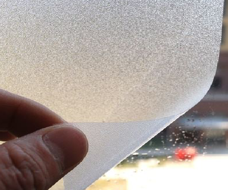  孟州玻璃门外面粘广告用什么材料好？