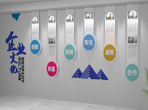  孟州企业文化墙需要传递什么办公文化？