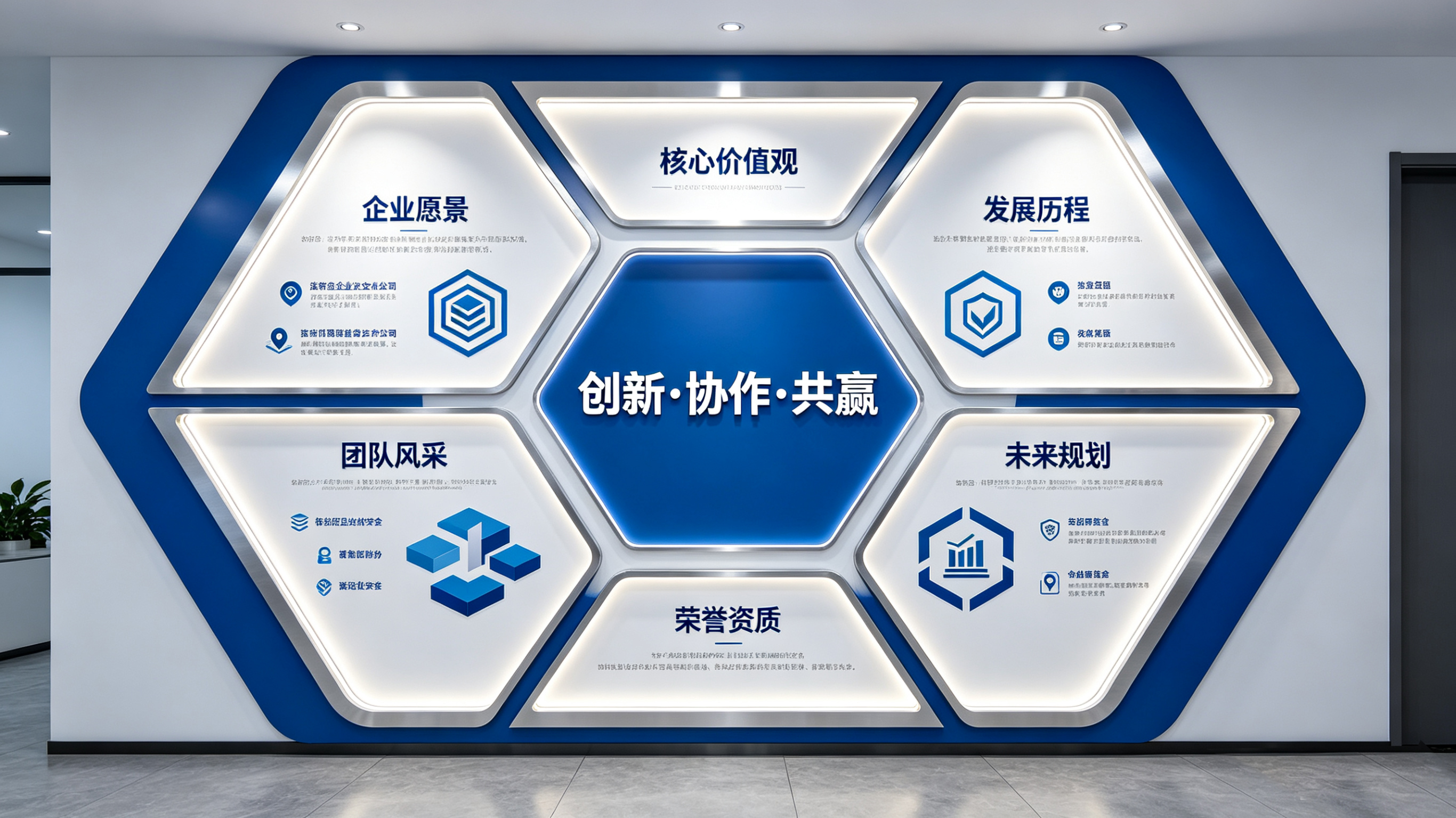  孟州企业文化墙六边形避坑指南（新手常犯5个错误）